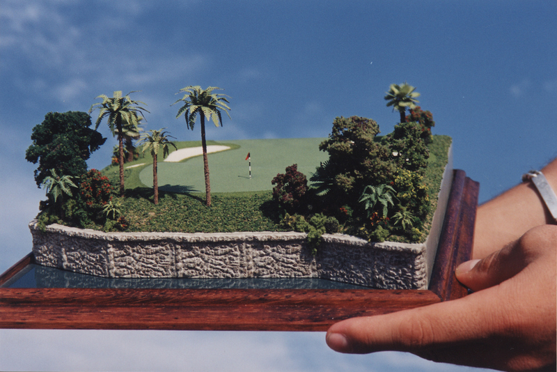 Golf-hole-model-building